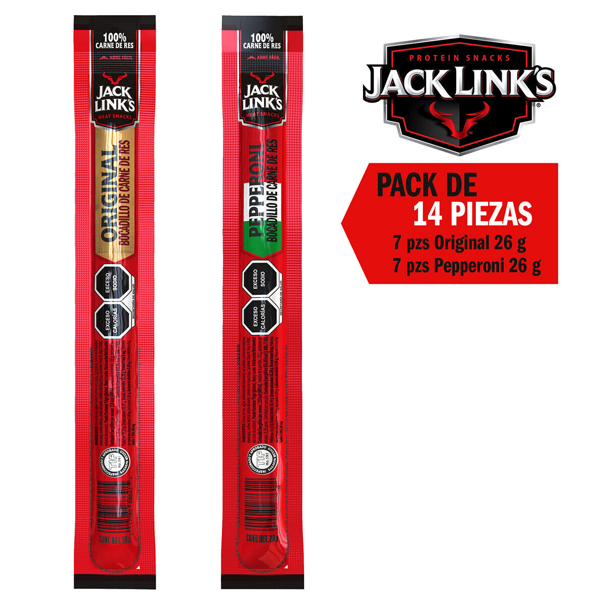 Palitos De Carne Y Peperoni Carne Seca De Res