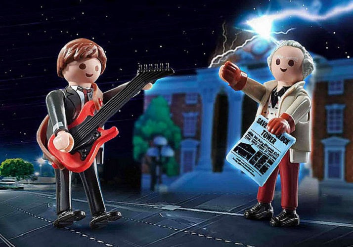Figura Playmobil Volver Al Futuro Dr Marty Mcfly Coleccion