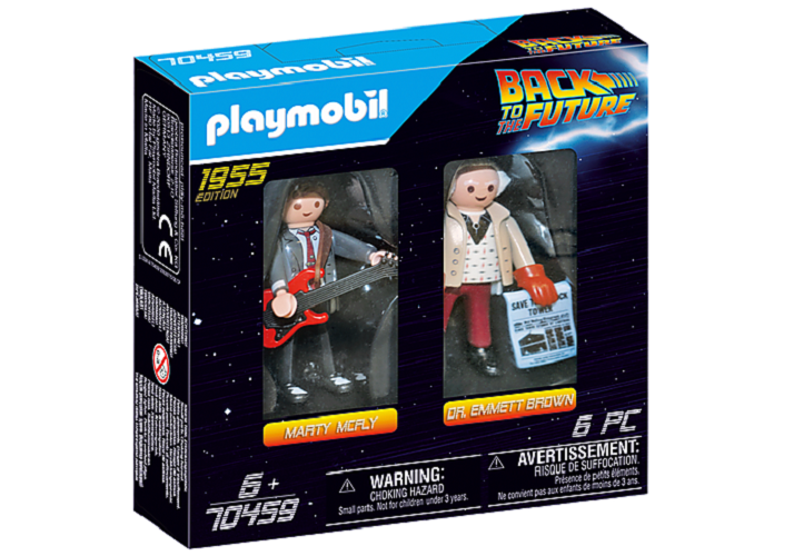 Figura Playmobil Volver Al Futuro Dr Marty Mcfly Coleccion