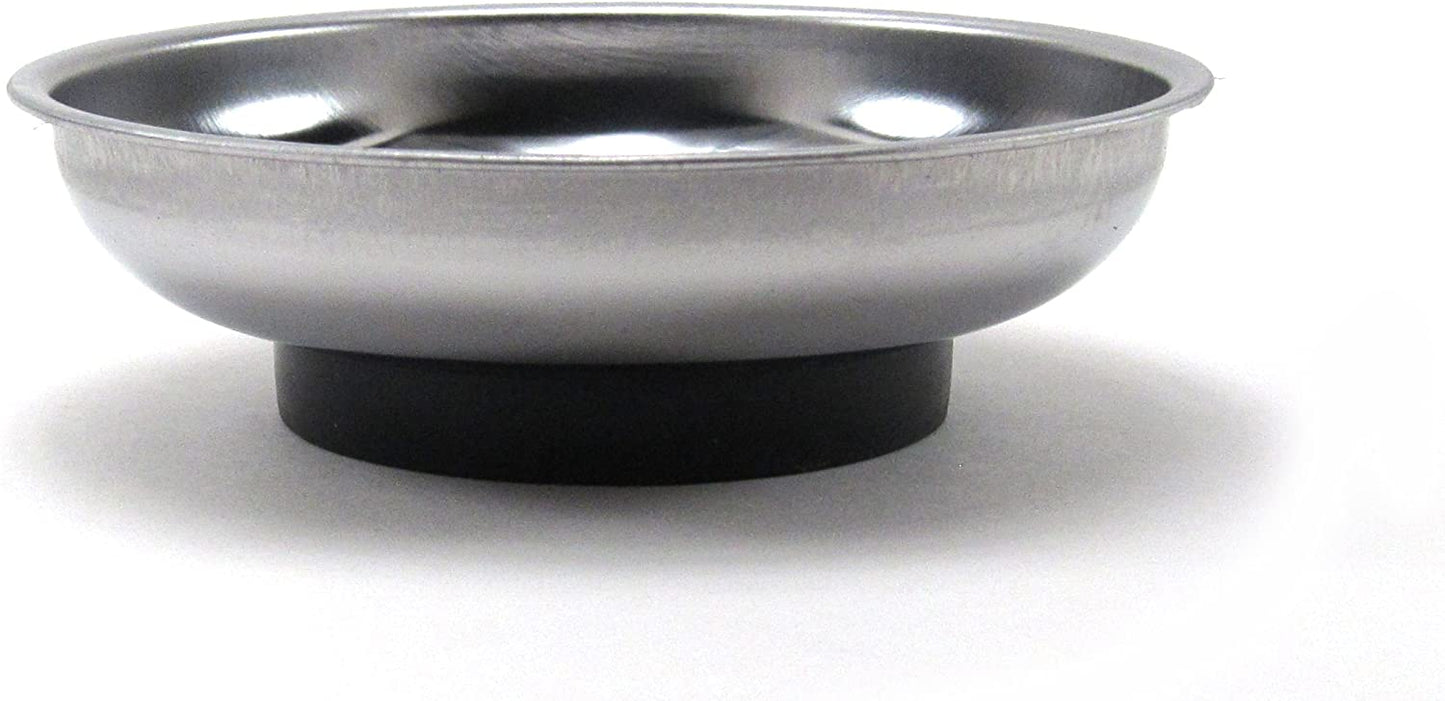 Charola Magnetica Acero Herramienta Trabajo Auto Bandeja