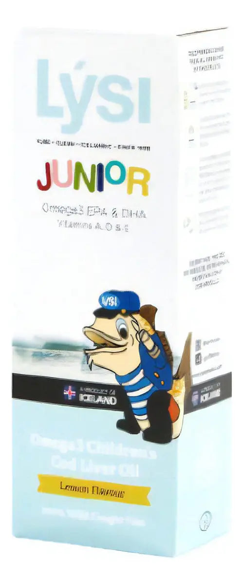 Omega 3 Epa Y Dha Lysi Aceite Hígado Bacalao Para Niño 240 Ml