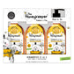 Shampoo y Acondicionador de Miel HoneyKeeper 3 en 1 para Niños