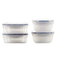 Juego De Recipientes De Almacenaje 40 Pcs Alimentos Apilable Agua