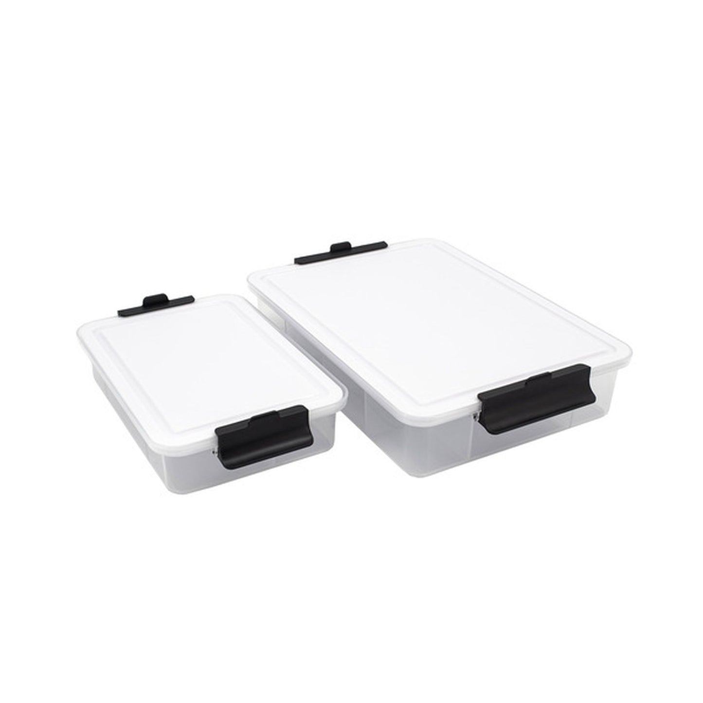 Contenedor Tabla Para Cortar Como Tapa Toper Organizador 2 Contenedores Blanco