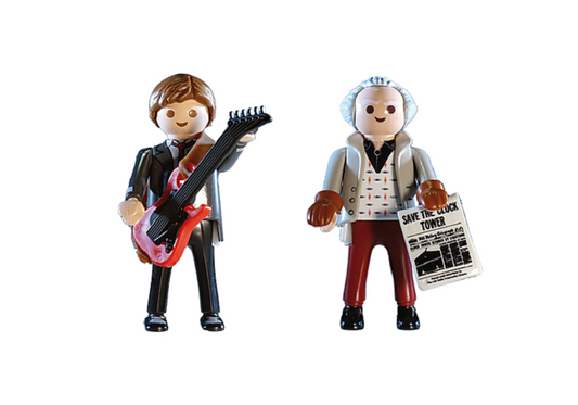 Figura Playmobil Volver Al Futuro Dr Marty Mcfly Coleccion