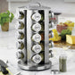Especiero Moderno 20 Especies Para Cocina Rack Giratorio