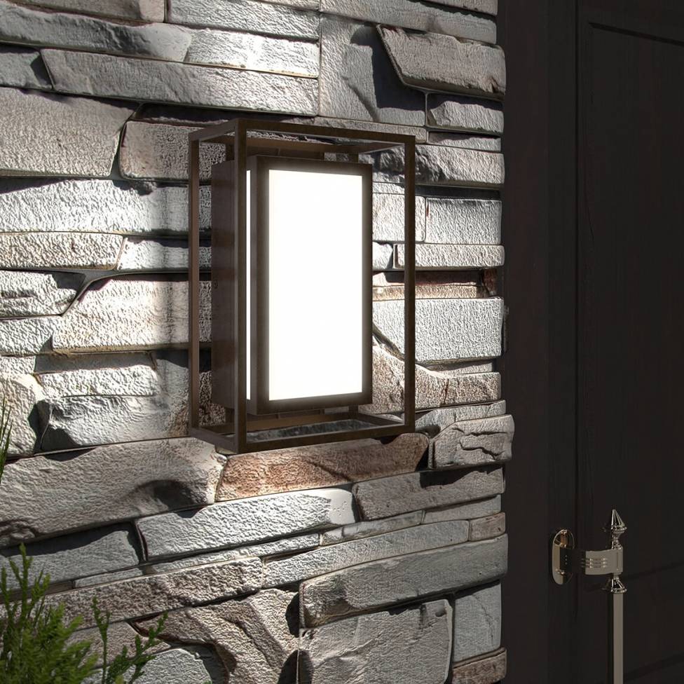 Luminaria Led De Pared Farol Arbotante Luz Farol Artika