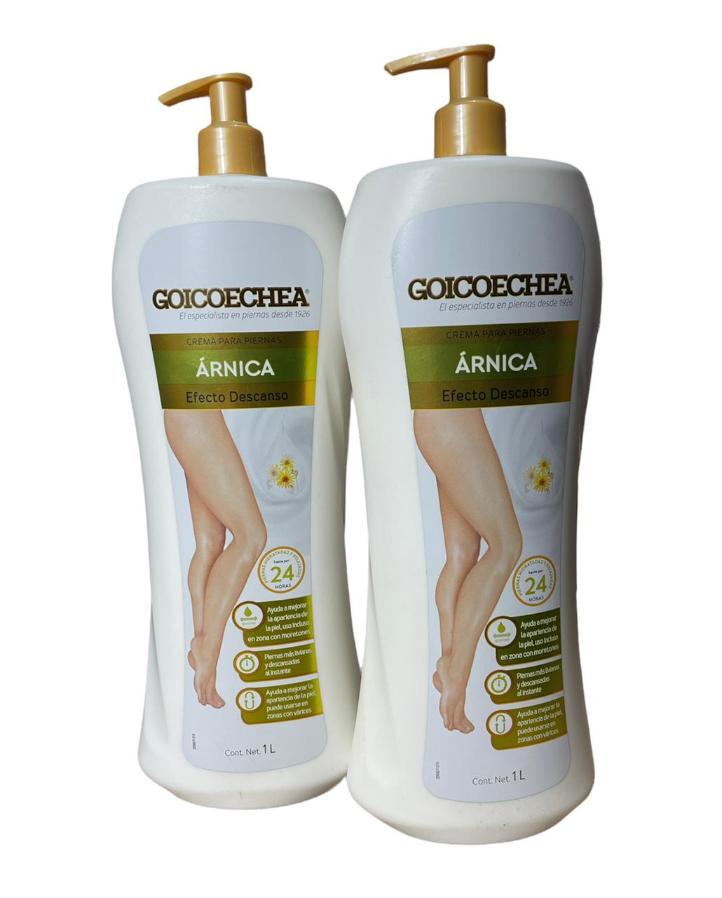 Kit de 2 Crema Piernas Arnica Humectante Efecto Relajante