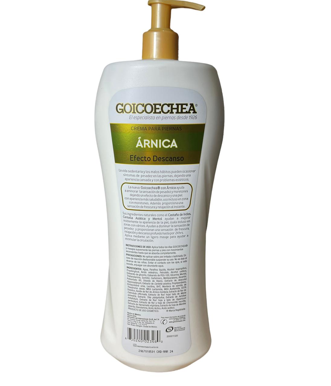 Kit de 2 Crema Piernas Arnica Humectante Efecto Relajante